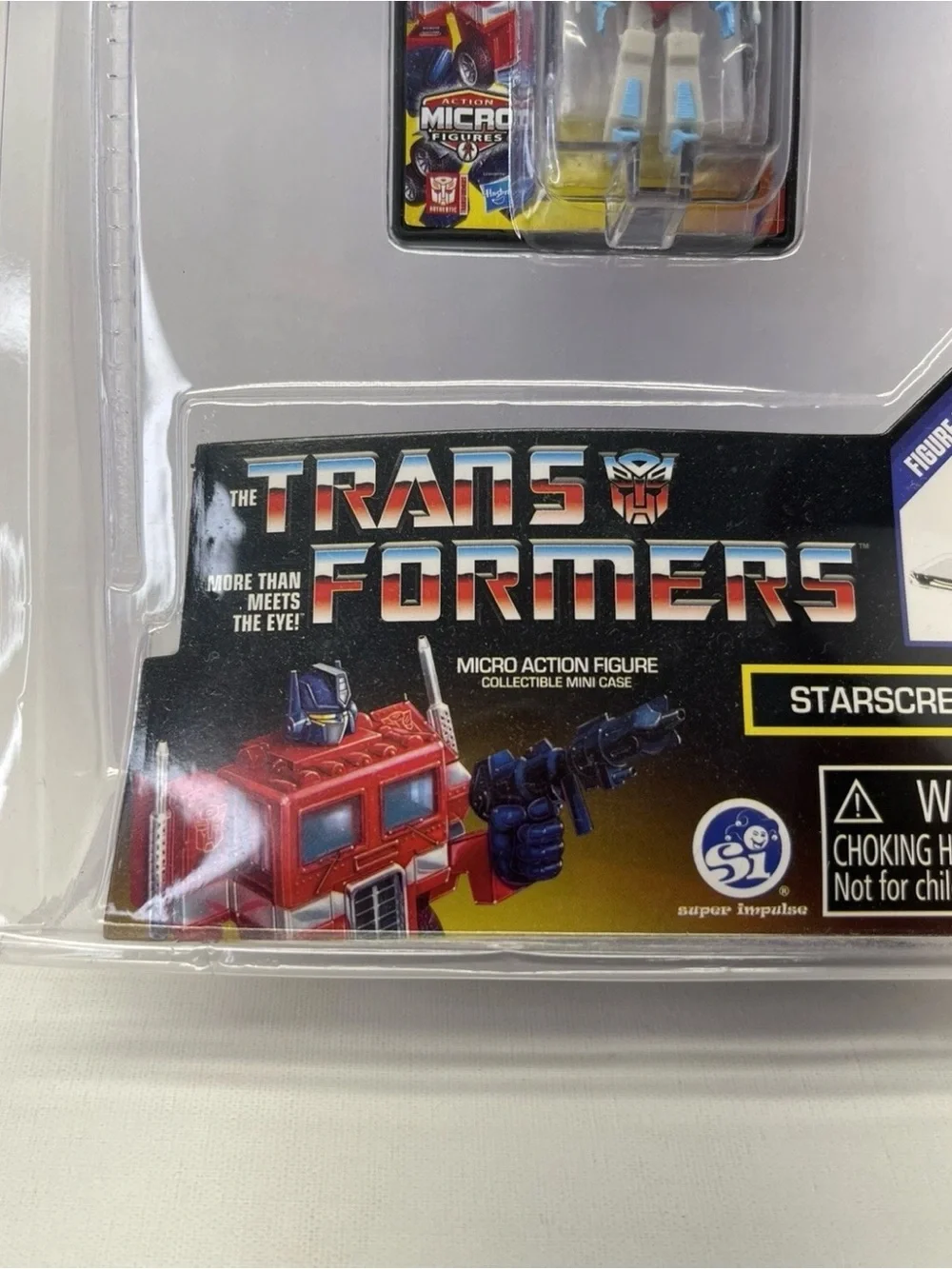 World’s Smallest Transformers Starscream Micro Action Figure New Sealed